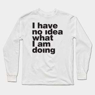 No Idea Long Sleeve T-Shirt